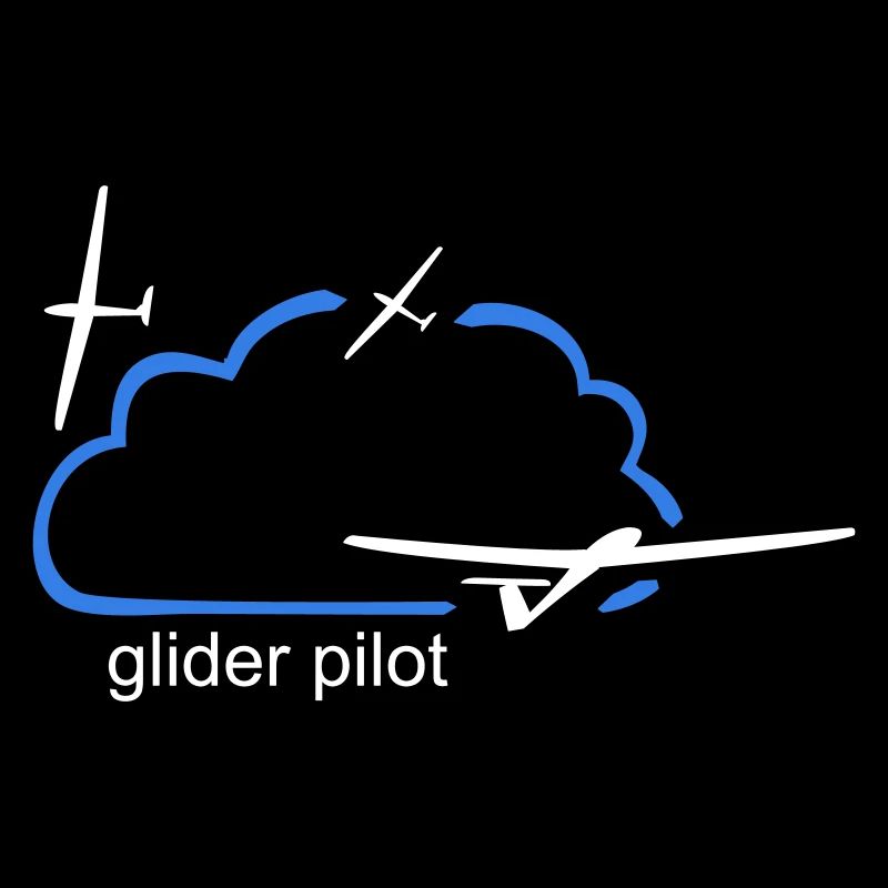 Planeur Planeur Cloud Pilot Geschenkide