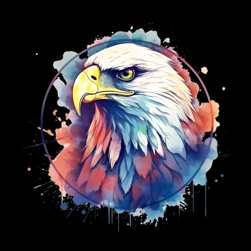 Adler Wildvogel bunt