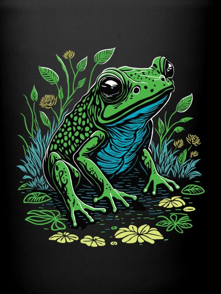 Grüner Frosch