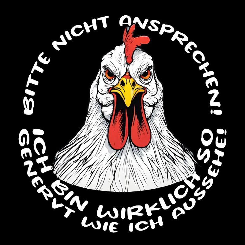 Bitte nicht ansprechen! Ich bin wirklich so...