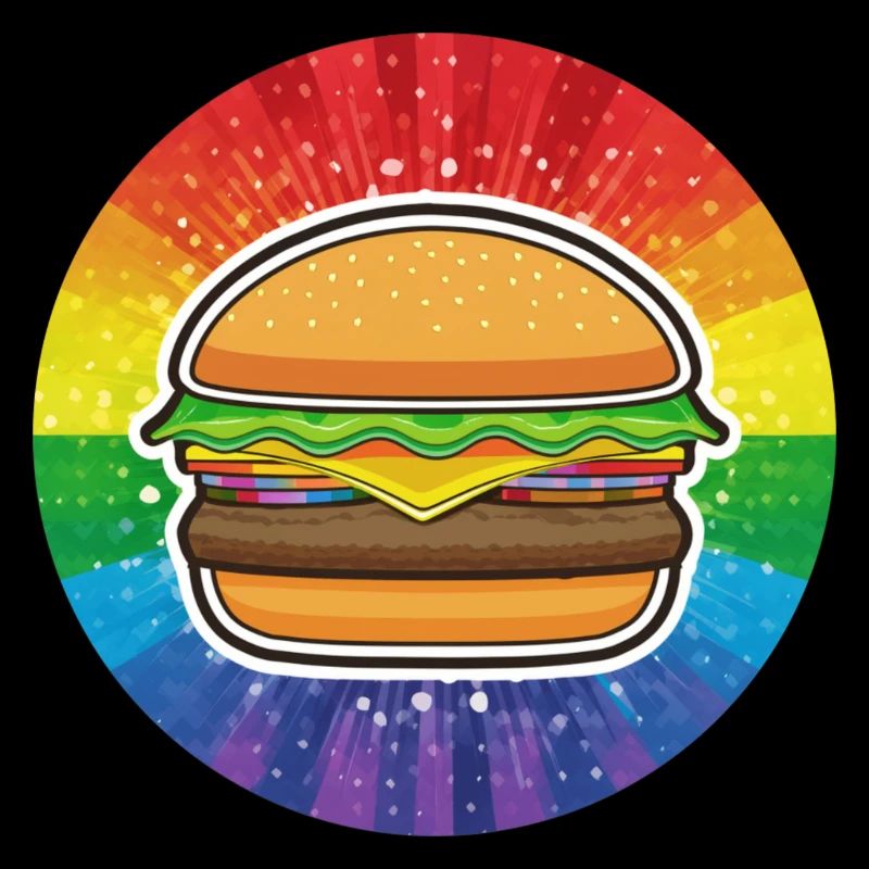 LGBTQ Hamburger
