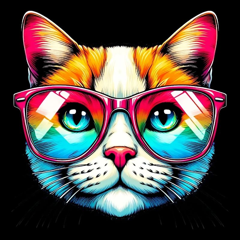 Kater mit Sonnenbrille
