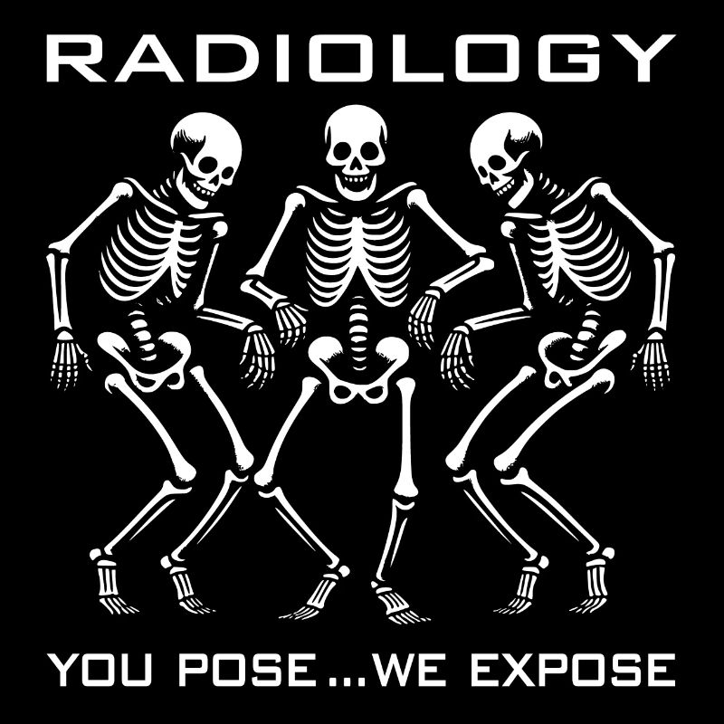 Dancing skeletons funny radiologist saying