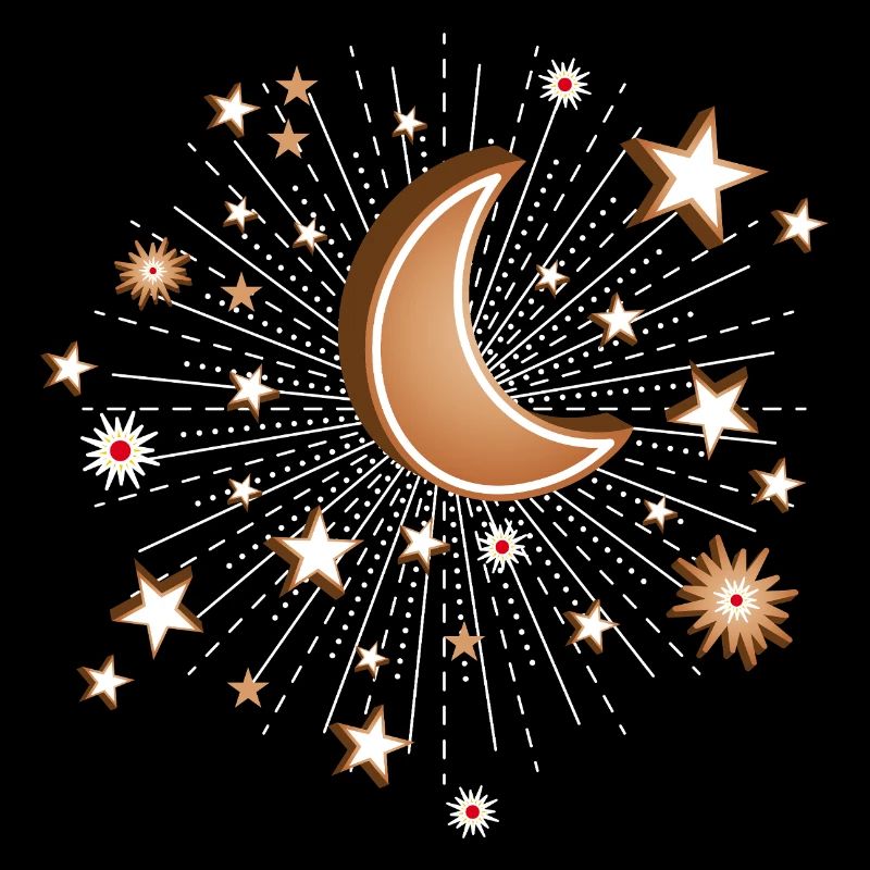 Nuit étoilée de biscuits – Un ciel nocturne doux