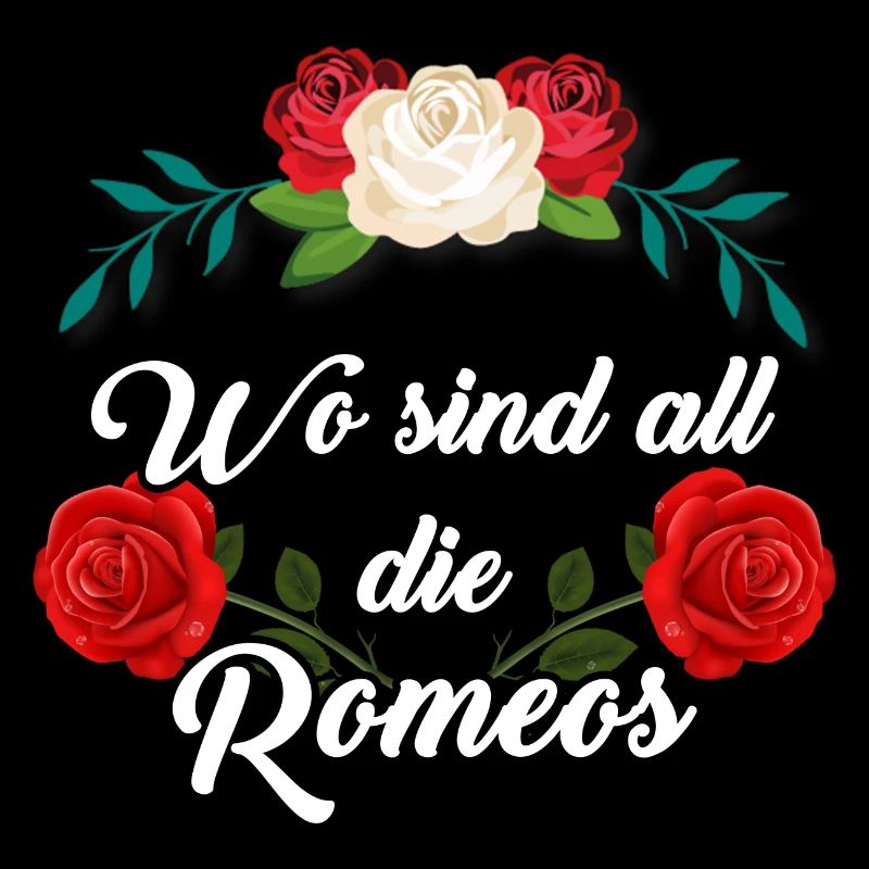Wo sind all die Romeos – Romantisches Statement