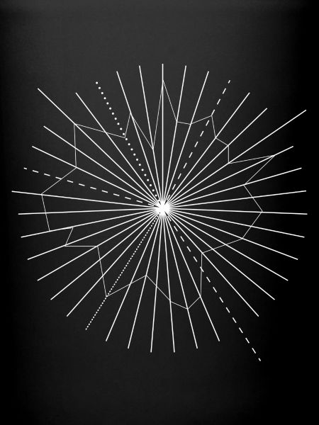 Radial rays