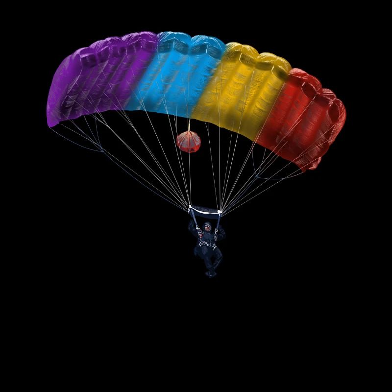 parachuting