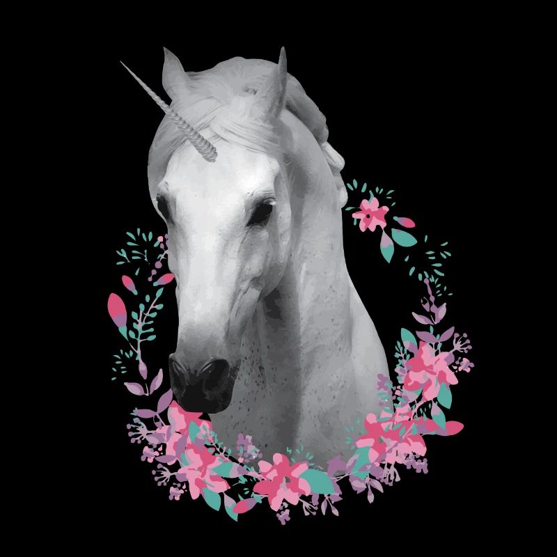 Pferd Einhorn Geschenk Blumen Kinder Tier Tochter
