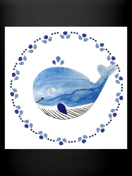 Petit poster de baleine