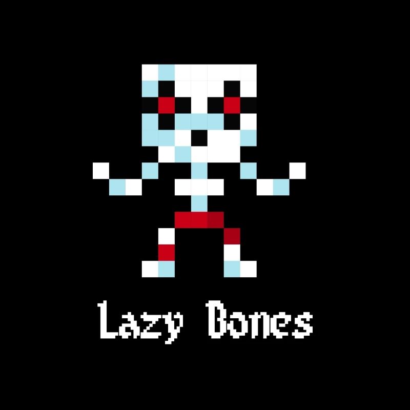 8-bit skeleton (Lazy Bones)