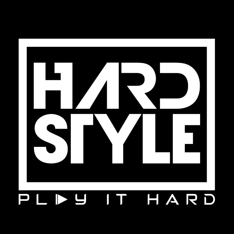 Hardstyle Jouez dur idée de cadeau d'anniversaire
