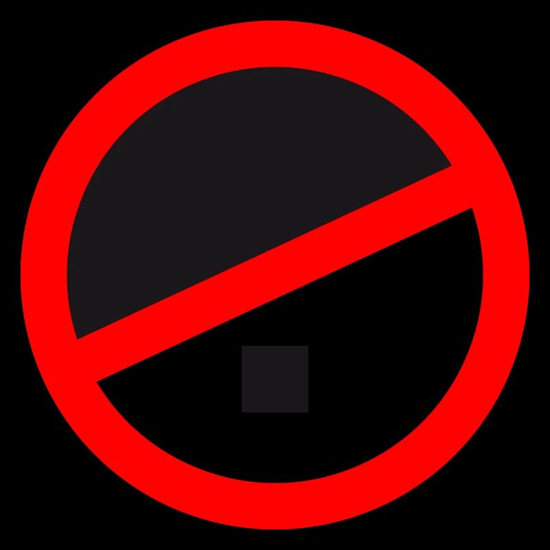 circulaire rond adolf interdit non no racism logo text d