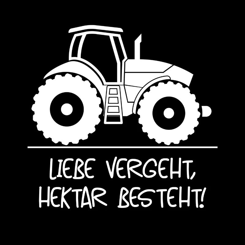 Liebe vergeht Hektar besteht Bauer Landwirt Farmer