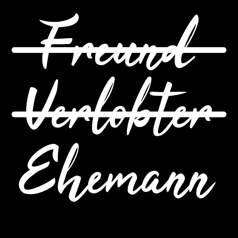 Nicht Freund, sondern Ehemann - Geschenkidee