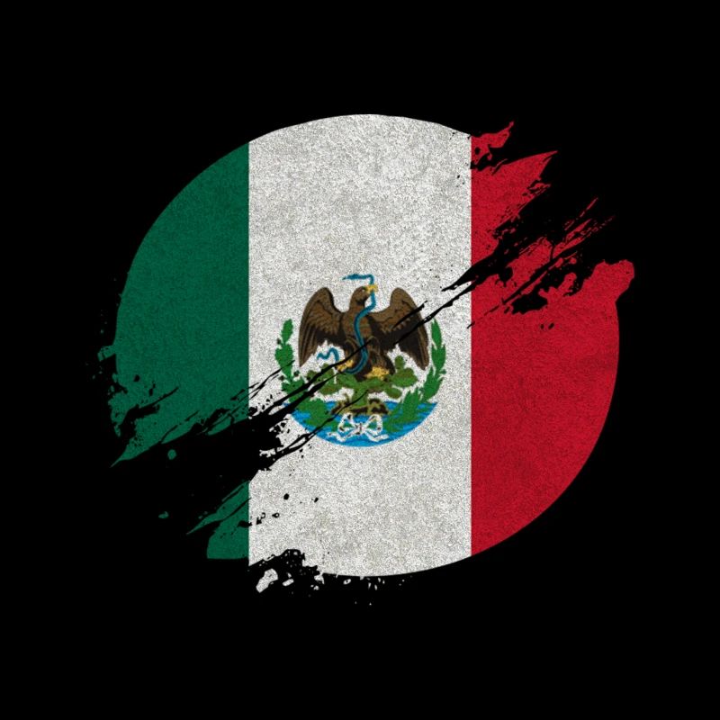 Mexique cercle / cadeau de drapeau