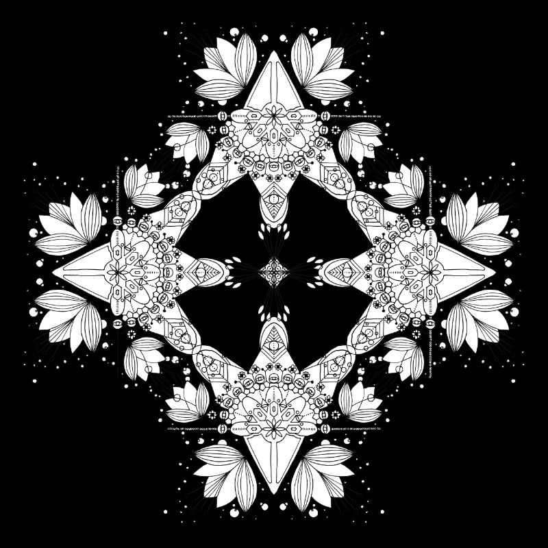 Mandala de nénuphars