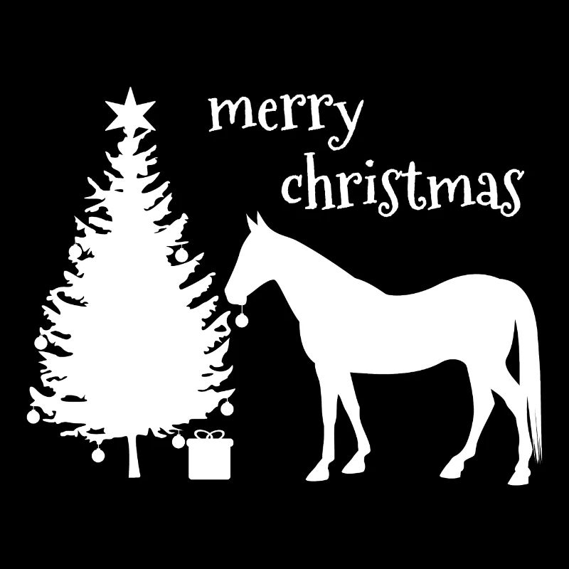 Joyeux cheval de noel