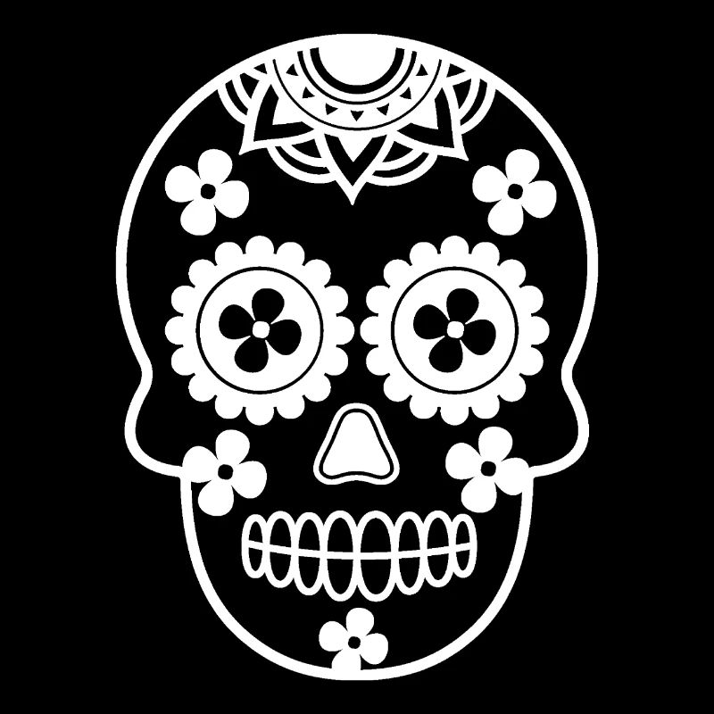 Skull Skull Sugar Skull Mexico Gift