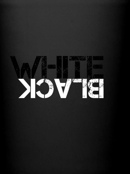 white black