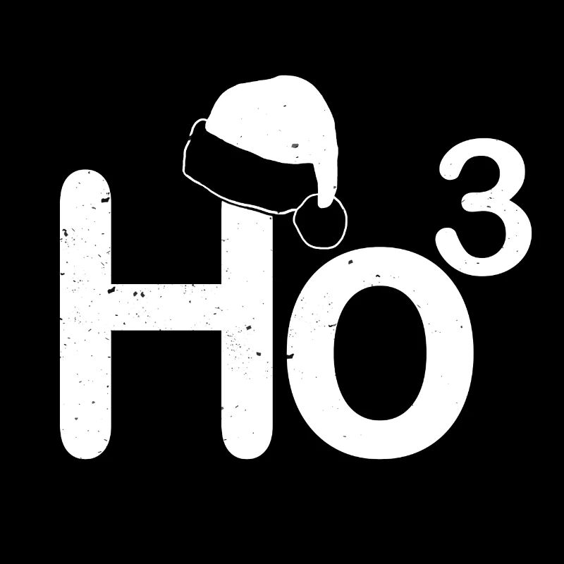 Ho3 Christmas Logo with Cap