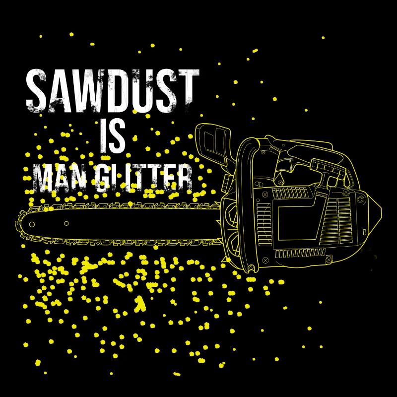 Sawdust is glittering men