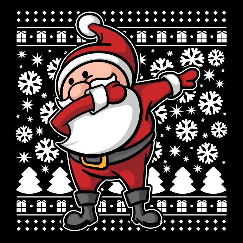 Noël moche tamponner Noël du père Noël