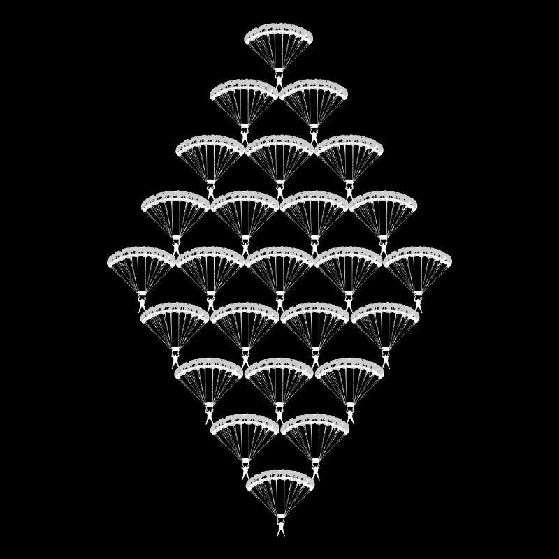 Skydive parachutiste