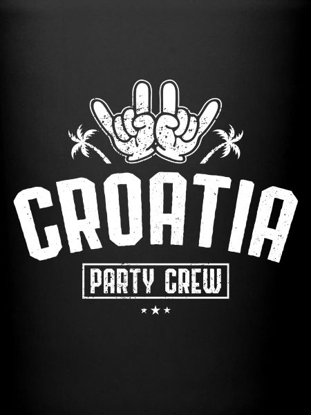 Croatie, équipage, parti, paumes