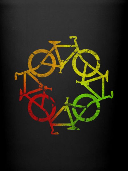 Bicycle Neon red