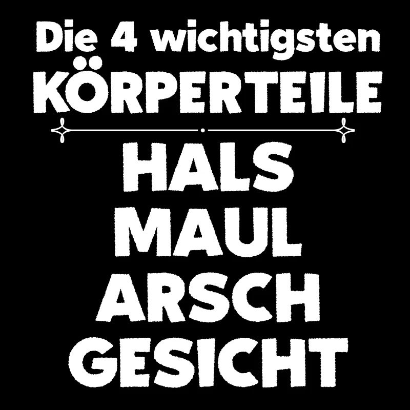 Hals Maul Arsch Gesicht