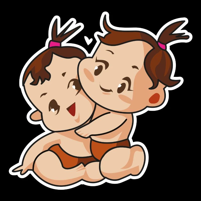 bébé comique jumeaux
