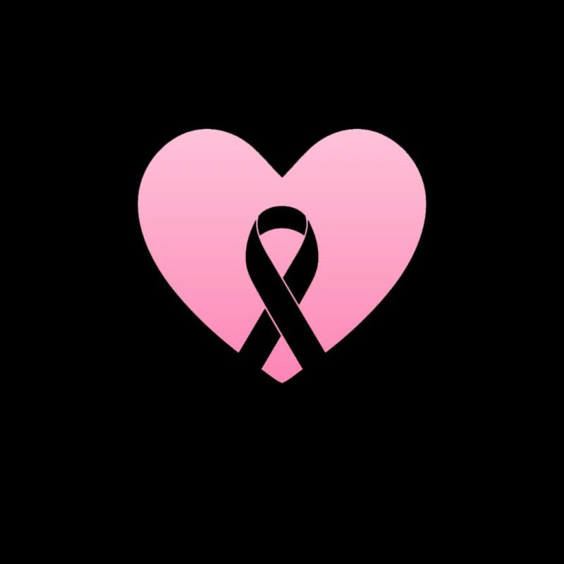 Rosa Herz mit Gewissensbogen