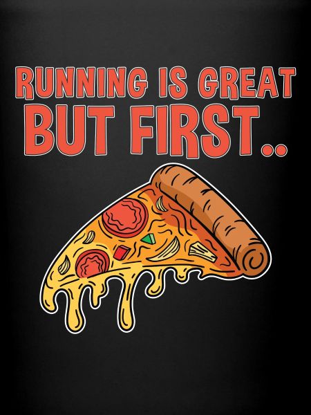 PIZZA JOGGING RUNNING