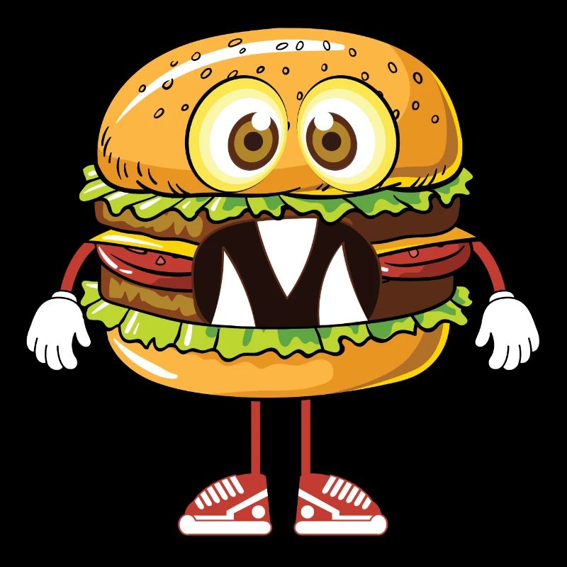 Halloween Monster Burger