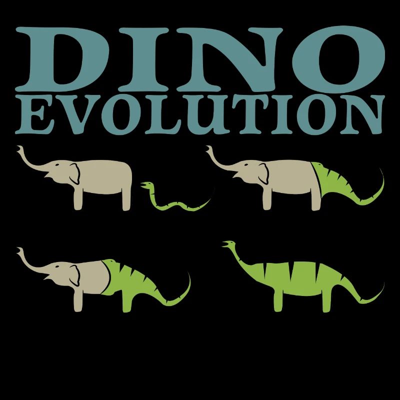 Dino Evolution Dinosaurier Elefant
