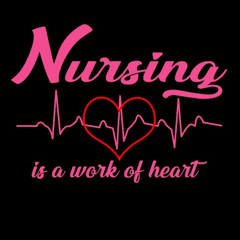 NURSING WORK WITH HEART Nurse Gift