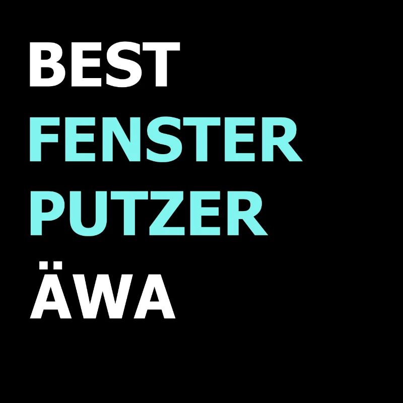 Bester Fensterputzer Reiniger Hausmann Geschenk