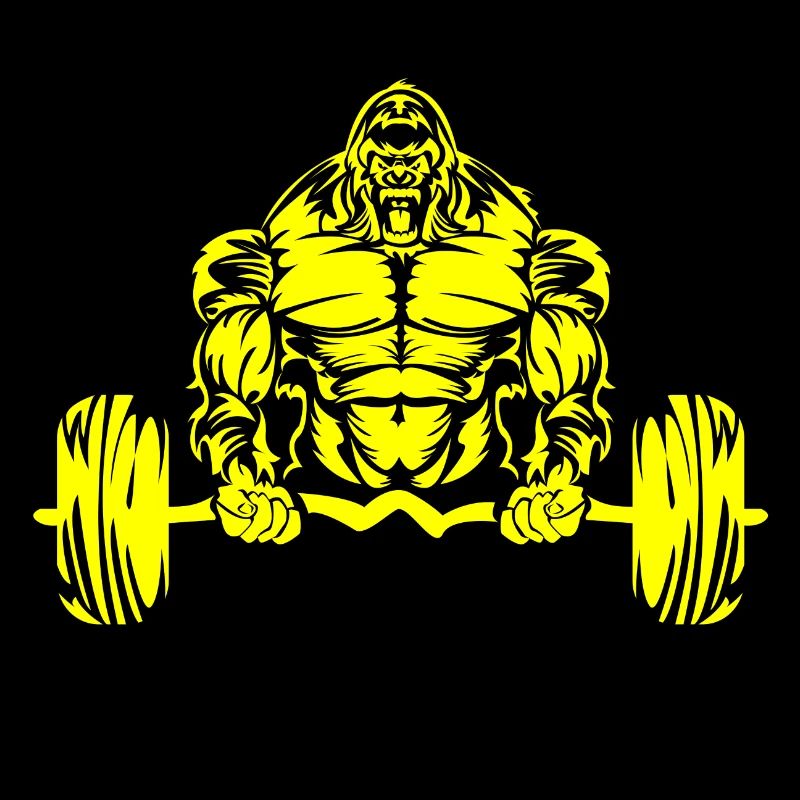 musculation bête de gymnase de gorille