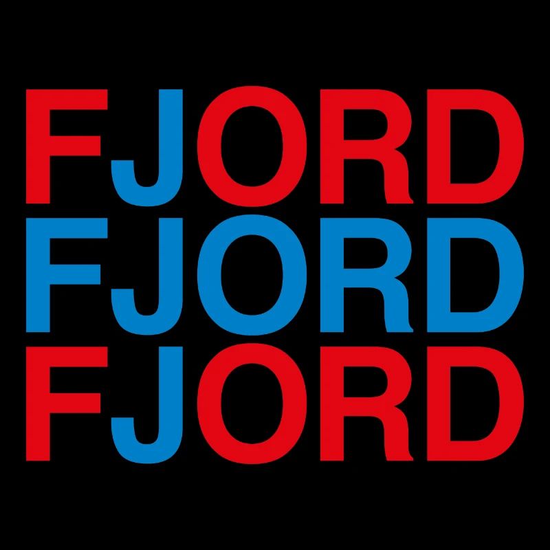 FJORD Norwegian flag Norway Norway
