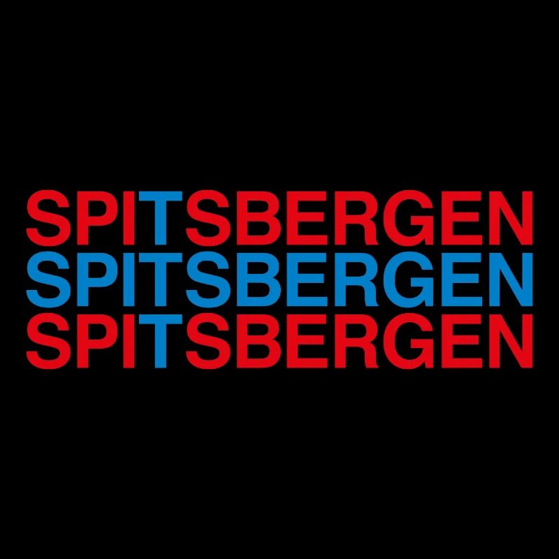 Spitzberg Drapeau norvégien - Norvège