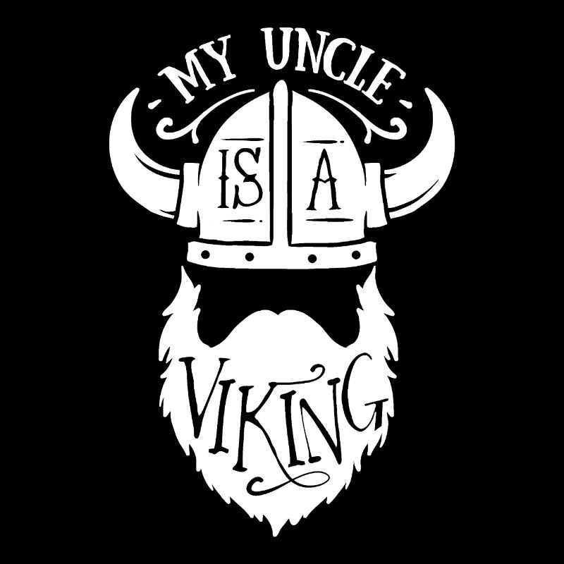 Viking uncle beard beard niece nephew gift