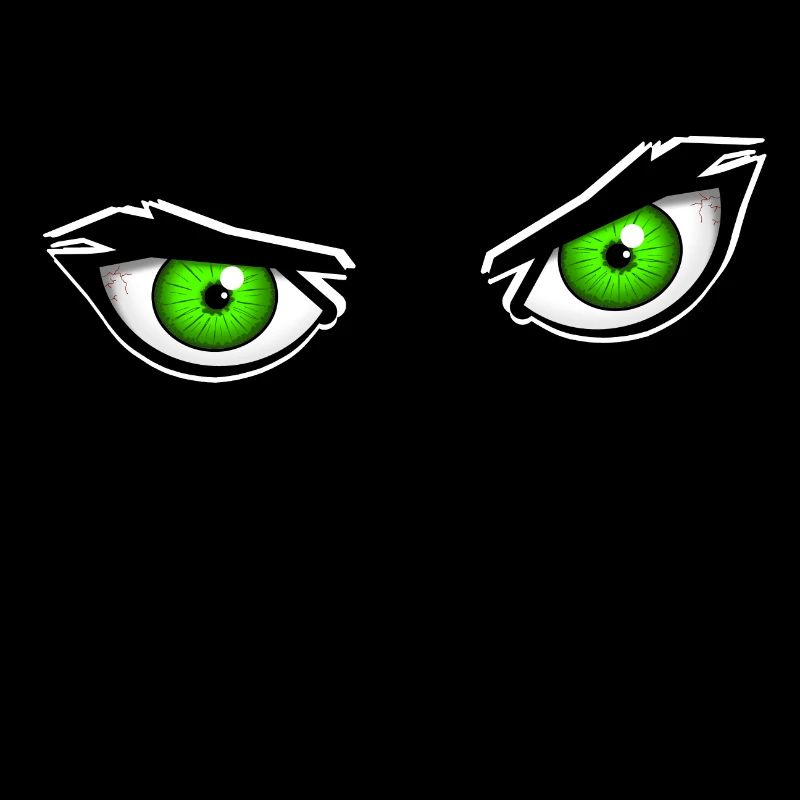 Green eyes