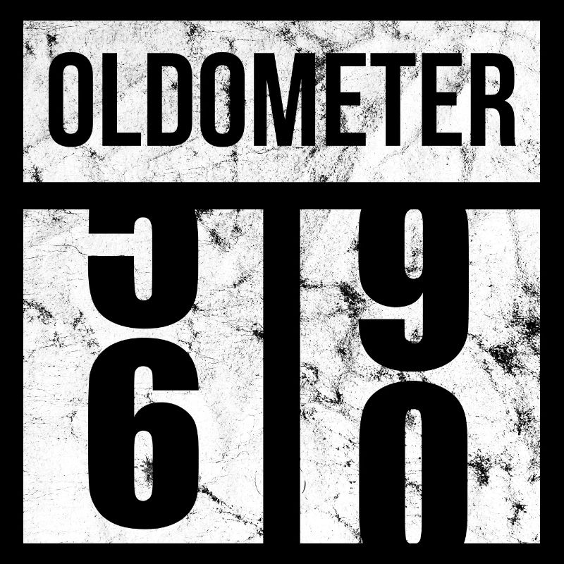 60 Oldometer 60. Geburtstagsgeschenkidee