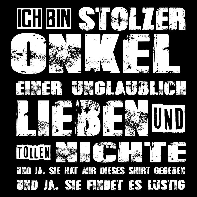 stolzer Onkel einer lieben und tollen Nichte