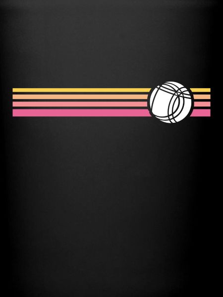 Retro petanque ball