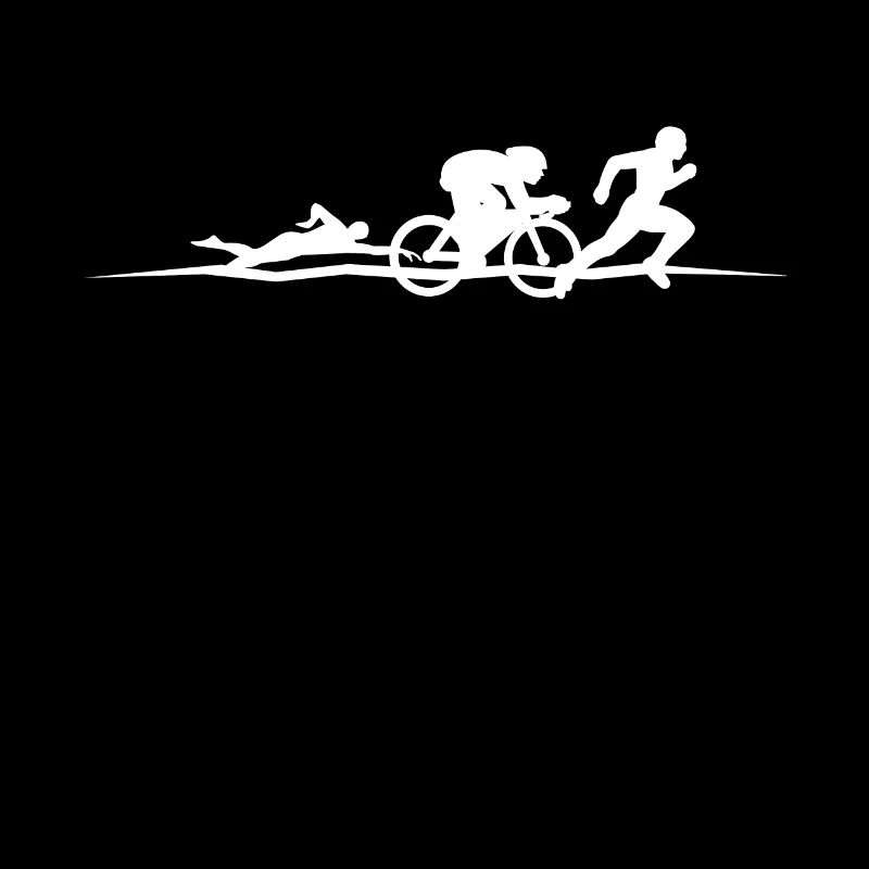 Triathlon T shirt triathlète