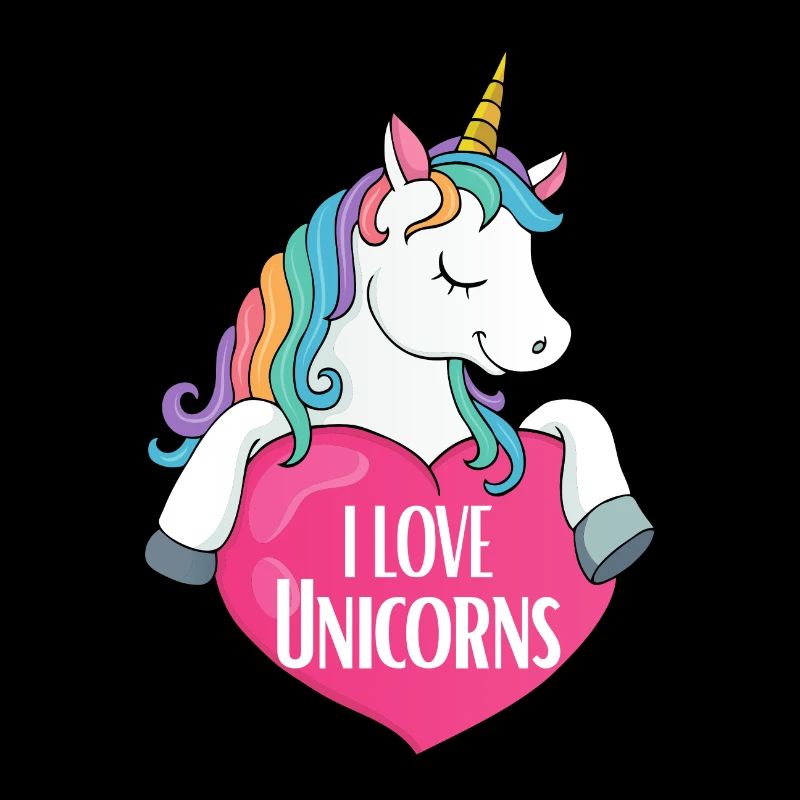 I love Unicorns Einhorn