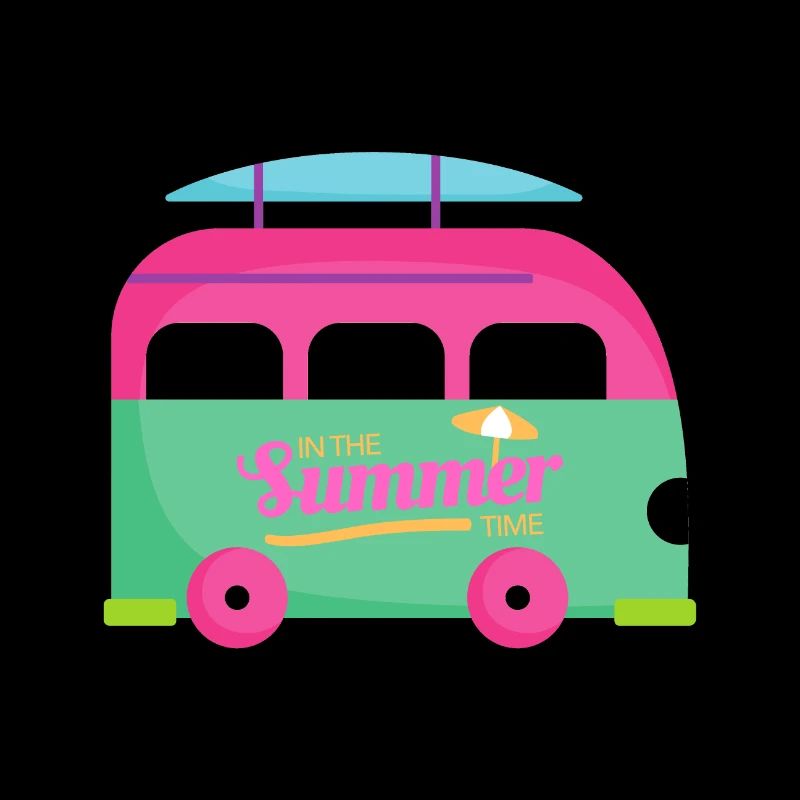 Summer time van décontracté pour l'été