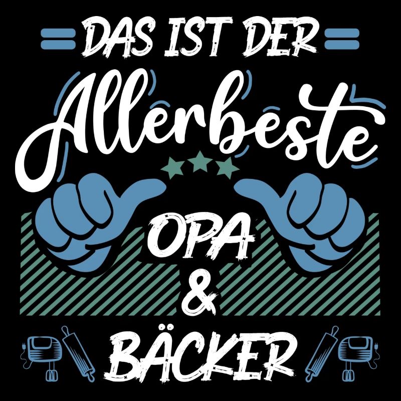 Bester Opa und Bäcker