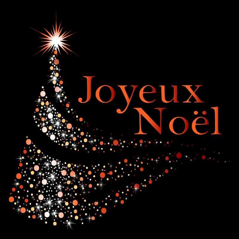 Joyeux Noël Dots Étincelants